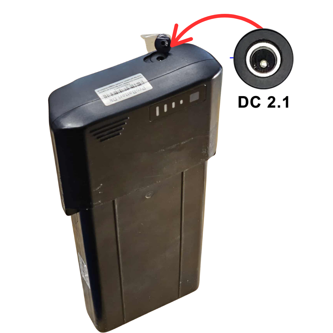 Ansmann 36V 14Ah kompatibelt elcykel batteri